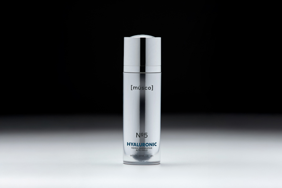 Сыворотка для лица увлажняющая №5 Hyaluronic + copper tripeptide, 30 мл