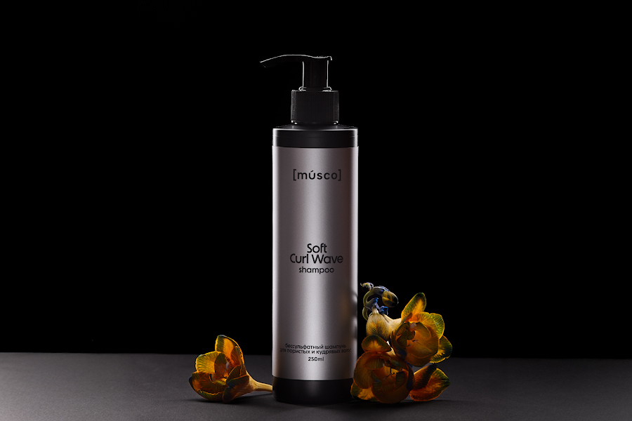 Бессульфатный шампунь для пористых, поврежденных и кудрявых волос Soft Curl Wave, 250 мл